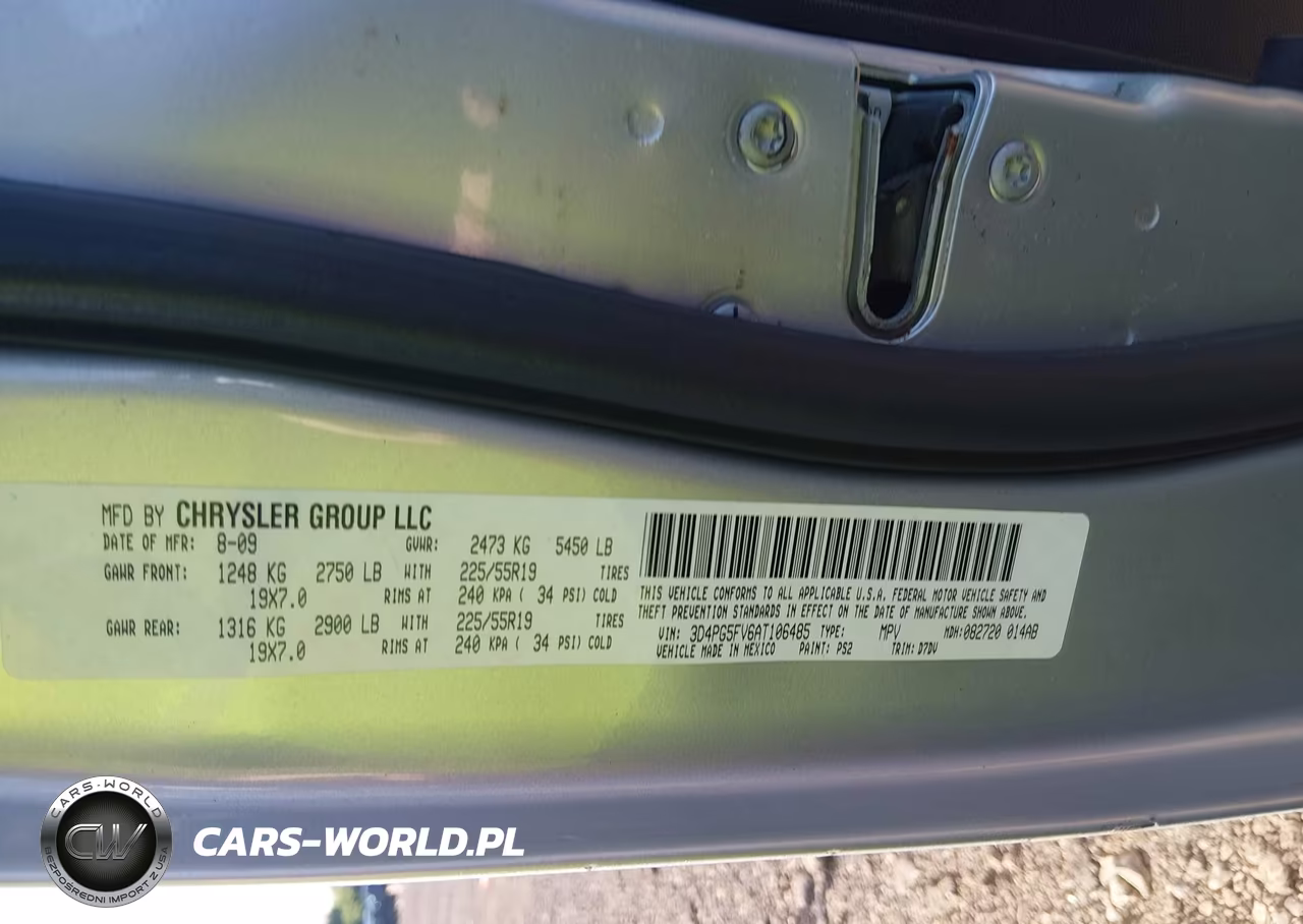 2010 Dodge Journey Sxt VIN:3D4PG5FV6AT106485 - 9