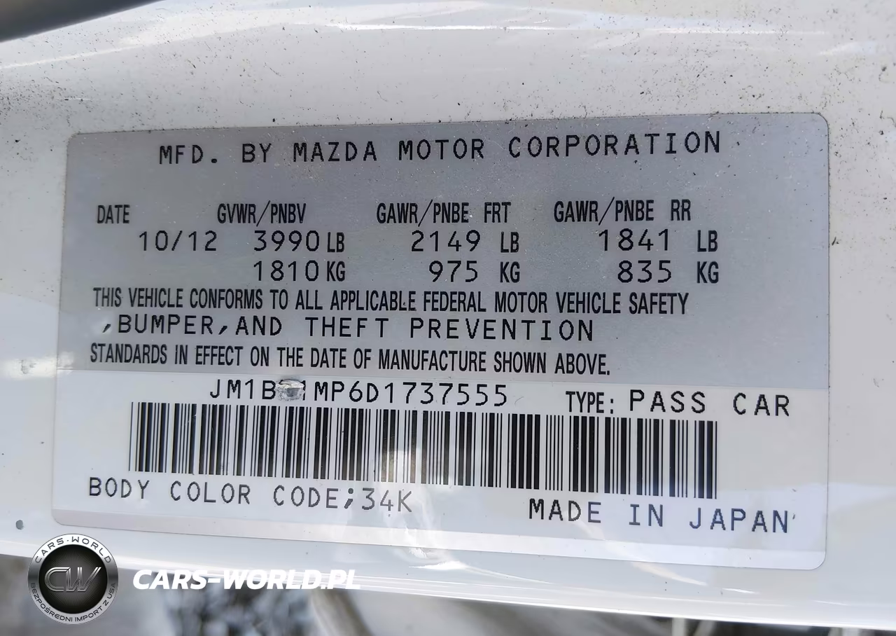 2013 Mazda Mazda3 I Grand Touring VIN:JM1BL1MP6D1737555 - 9