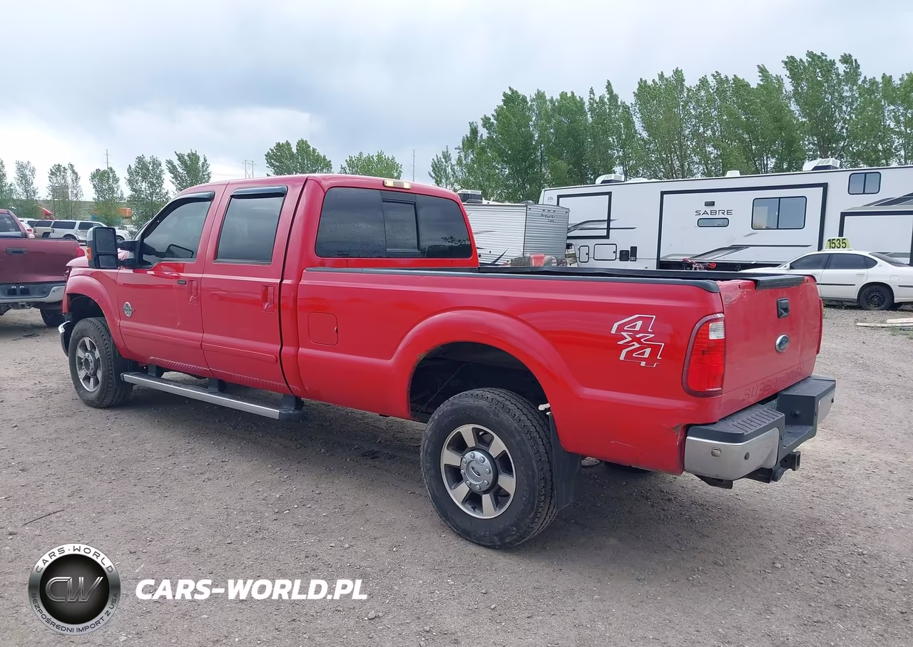2011 Ford Super Duty F-350 Srw Lariat VIN:1FT8W3BT7BEB31359 - 3