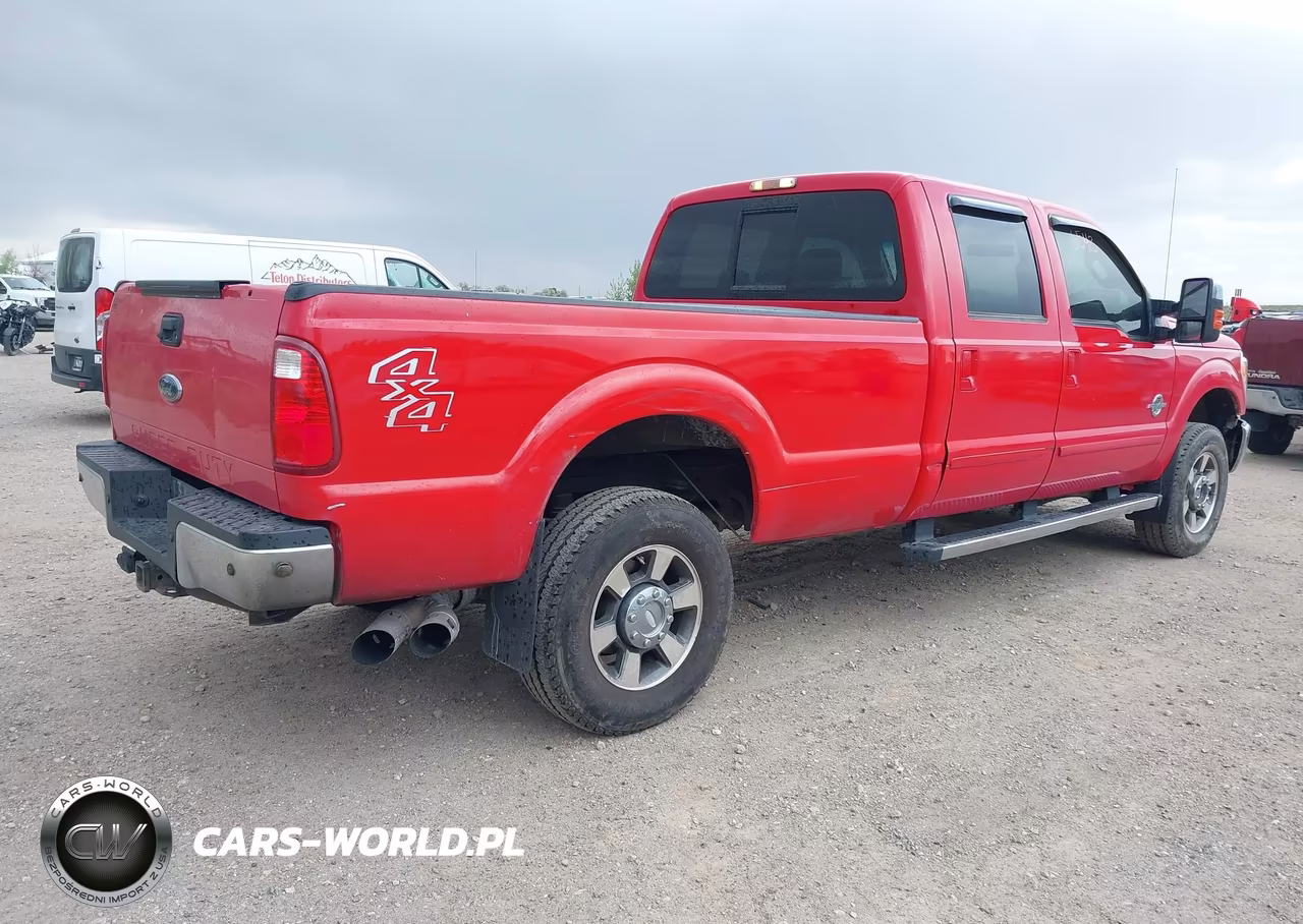 2011 Ford Super Duty F-350 Srw Lariat VIN:1FT8W3BT7BEB31359 - 4