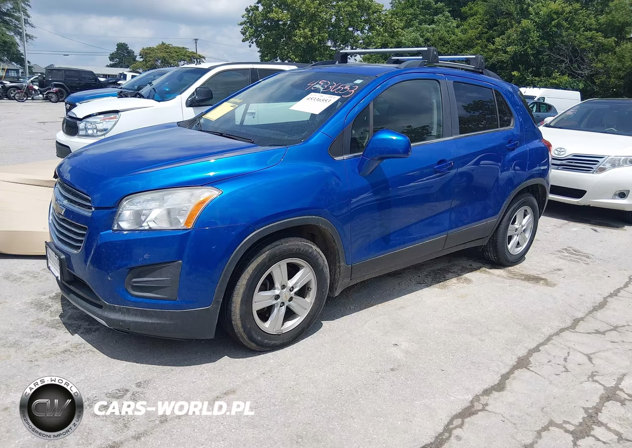 2015 Chevrolet Trax Lt VIN:KL7CJLSB9FB075042 - 2