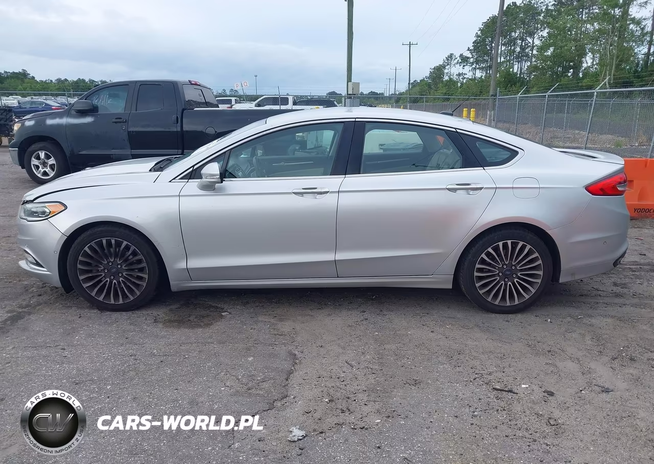 2017 Ford Fusion Titanium VIN:3FA6P0K99HR270508 - 14