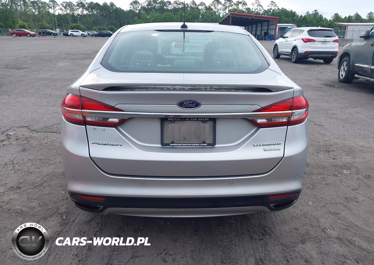 2017 Ford Fusion Titanium VIN:3FA6P0K99HR270508 - 16