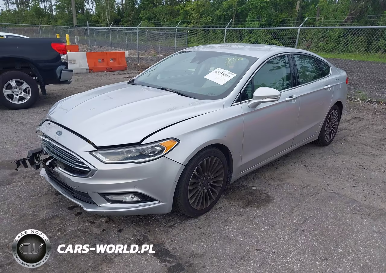 2017 Ford Fusion Titanium VIN:3FA6P0K99HR270508 - 2