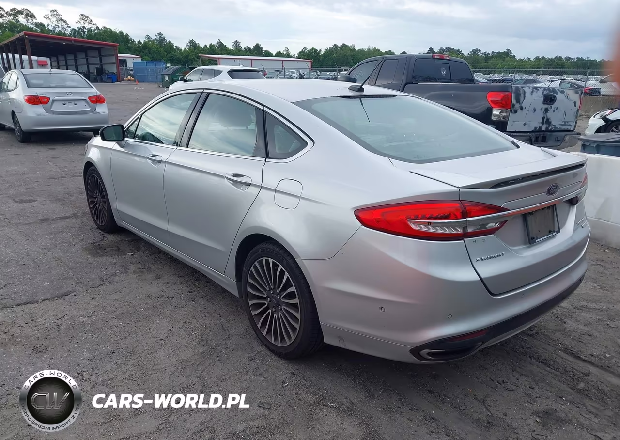 2017 Ford Fusion Titanium VIN:3FA6P0K99HR270508 - 3