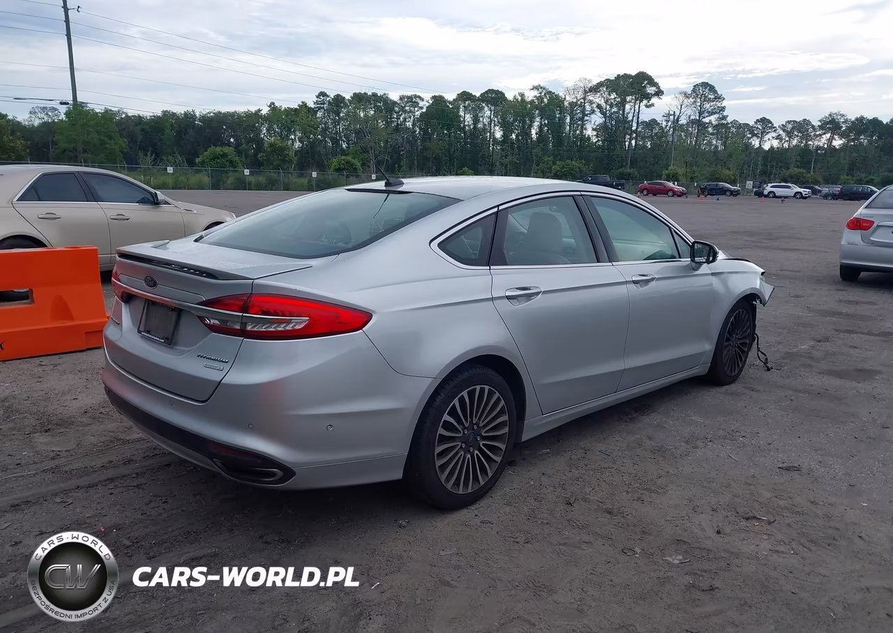 2017 Ford Fusion Titanium VIN:3FA6P0K99HR270508 - 4