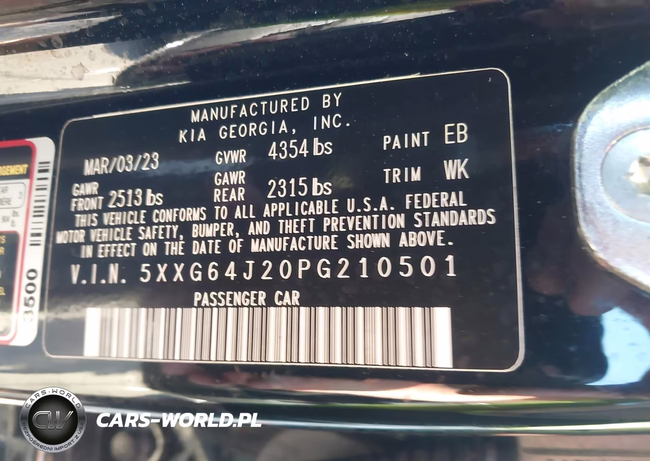 2023 Kia K5 Gt-Line VIN:5XXG64J20PG210501 - 9