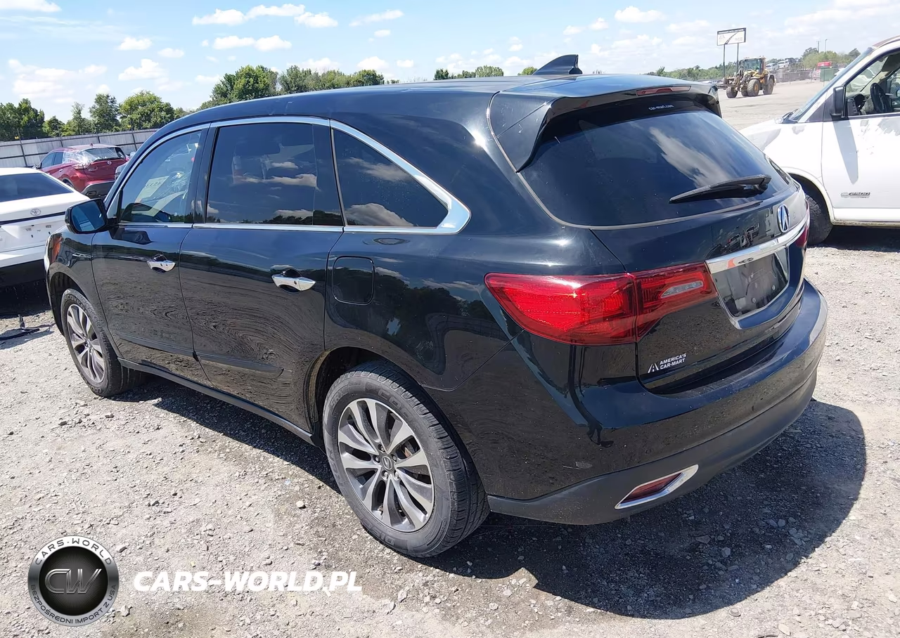 2015 Acura Mdx Technology Package VIN:5FRYD3H44FB010068 - 3