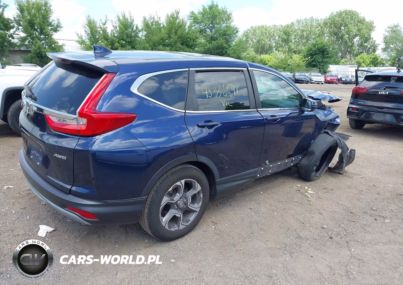 2018 Honda Cr-V Ex-L-Ex-L Navi VIN:7FARW2H85JE015547 - 4