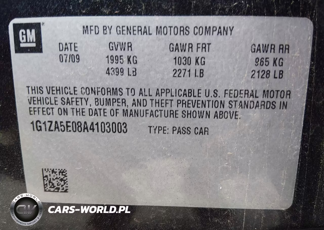 2010 Chevrolet Malibu Ls VIN:1G1ZA5E08A4103003 - 9
