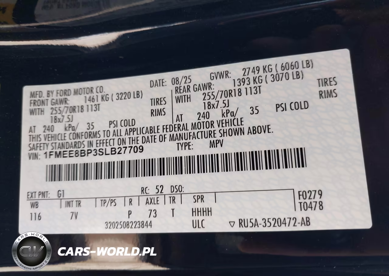 2025 Ford Bronco Outer Banks VIN:1FMEE8BP3SLB27709 - 9