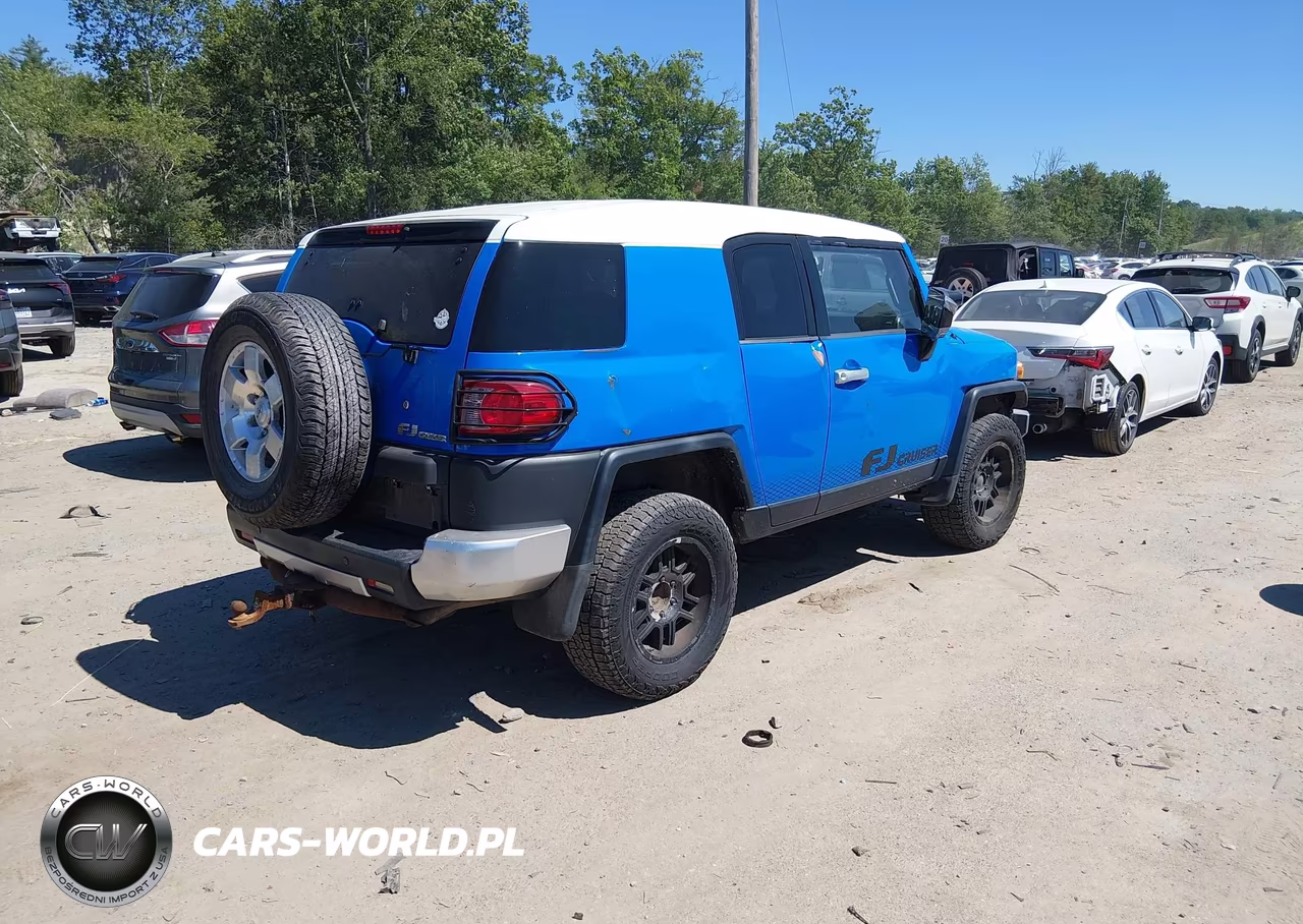 2007 Toyota Fj Cruiser VIN:JTEBU11F270041807 - 4