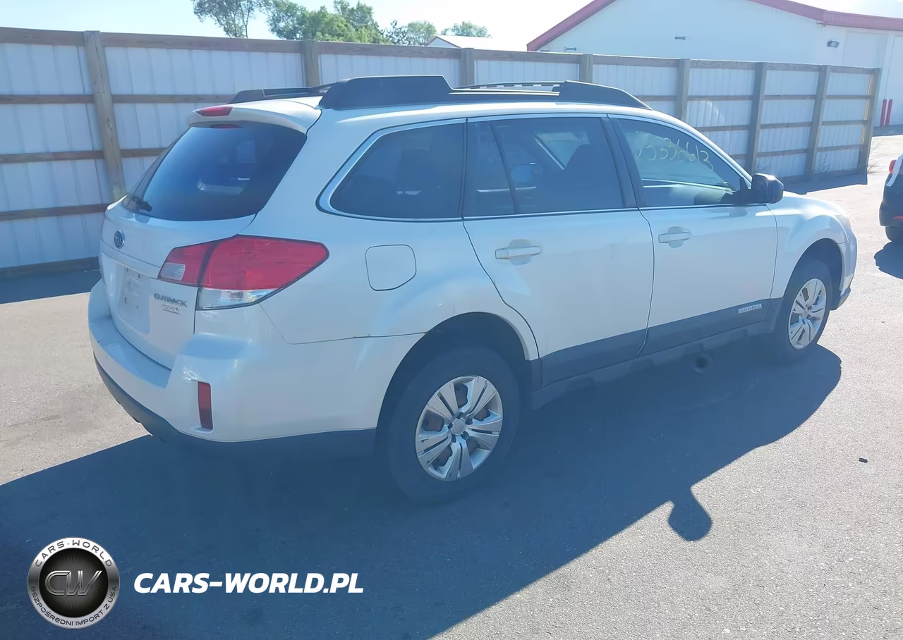 2010 Subaru Outback 2.5I VIN:4S4BRBAC6A3364731 - 4