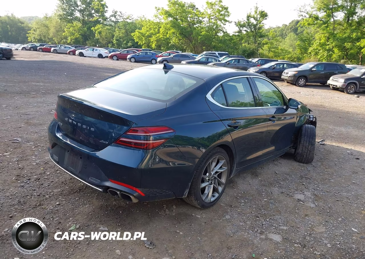 2022 Genesis G70 2.0T Awd VIN:KMTG34TA6NU101188 - 4