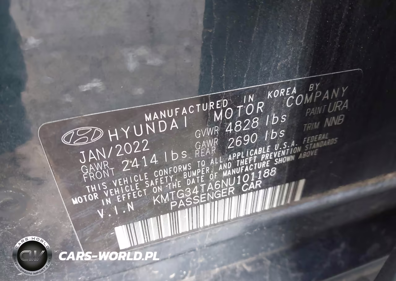 2022 Genesis G70 2.0T Awd VIN:KMTG34TA6NU101188 - 9