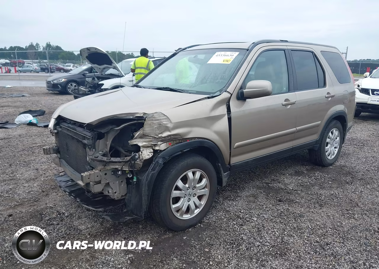 2006 Honda Cr-V Se VIN:SHSRD78976U437083 - 2