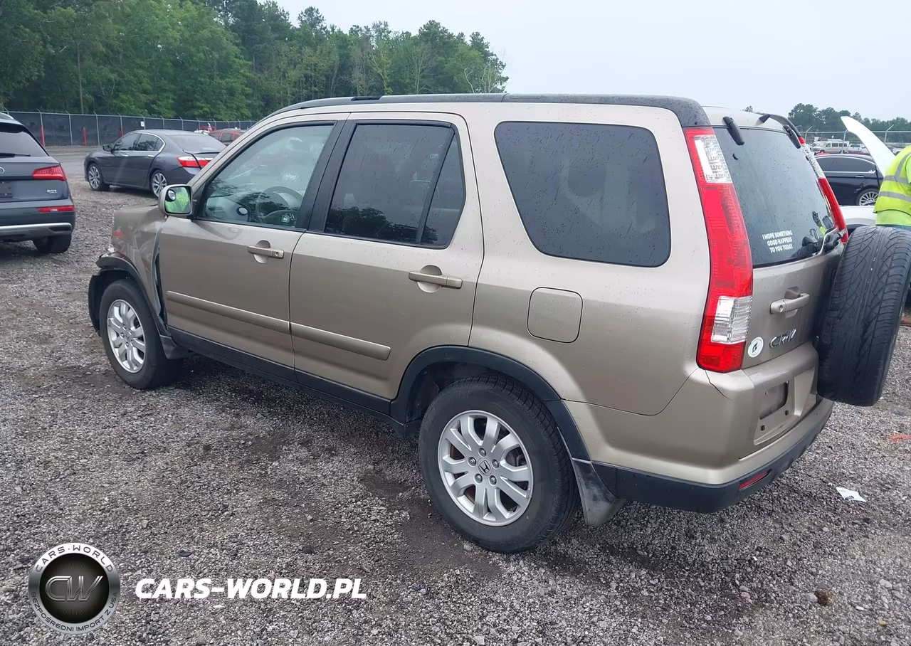 2006 Honda Cr-V Se VIN:SHSRD78976U437083 - 3