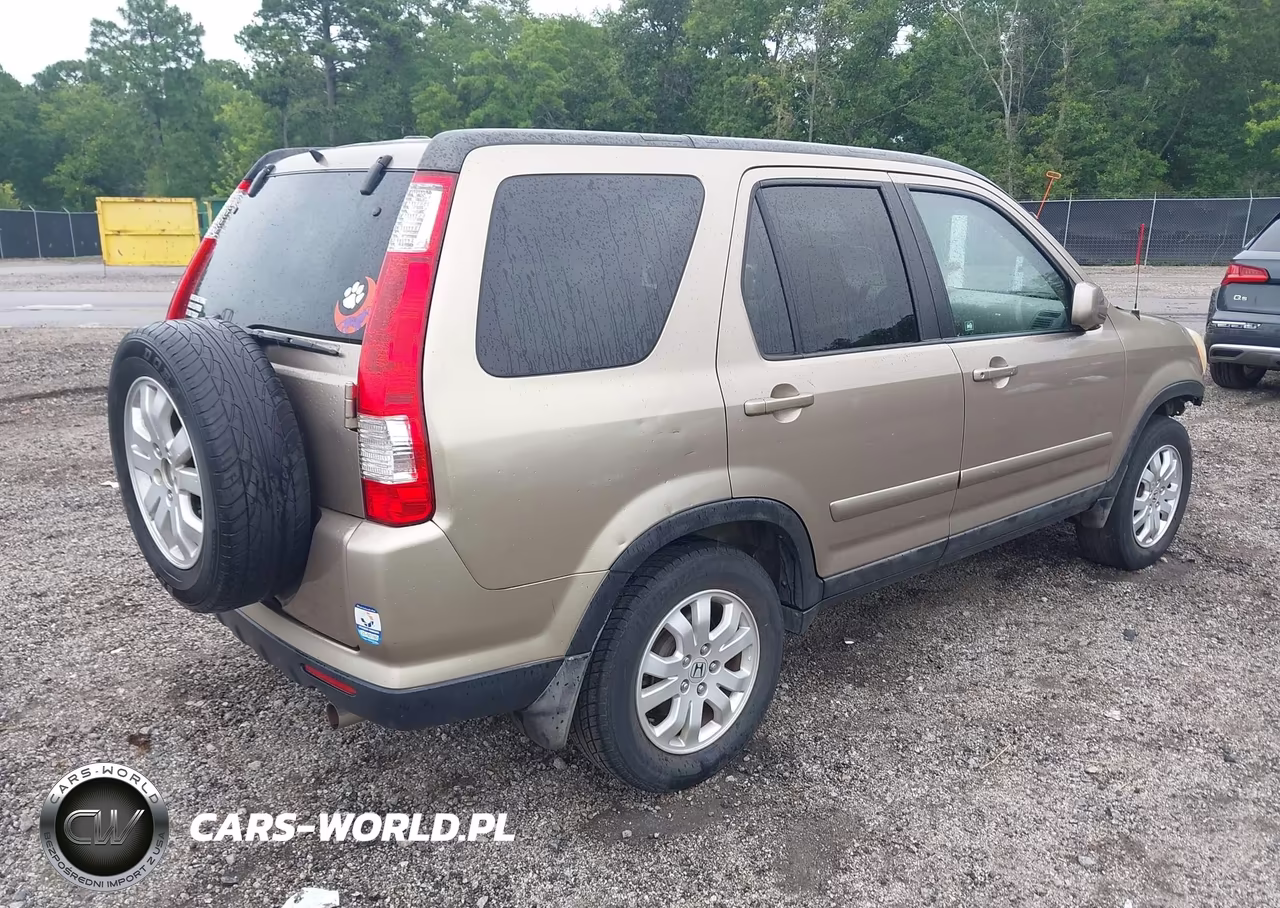 2006 Honda Cr-V Se VIN:SHSRD78976U437083 - 4