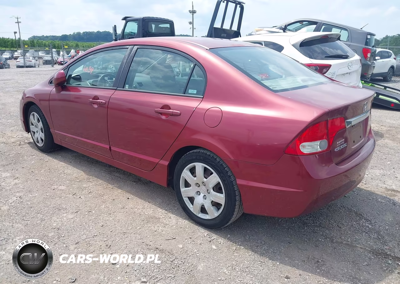 2009 Honda Civic Lx VIN:2HGFA16589H335890 - 3