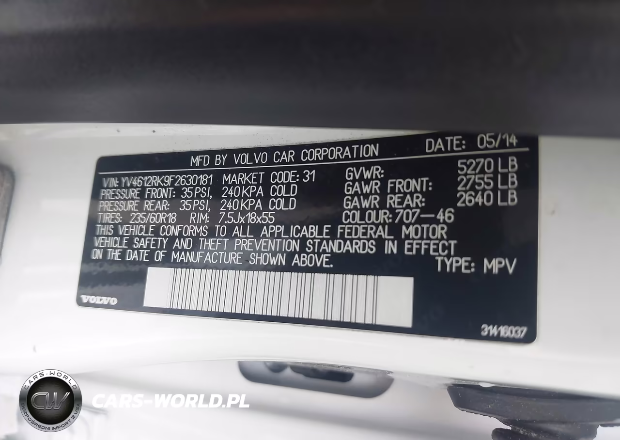 2015 Volvo Xc60 T5-T5 Premier VIN:YV4612RK9F2630181 - 9