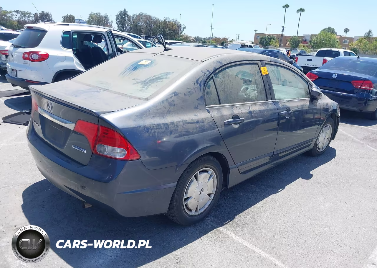 2009 Honda Civic Hybrid VIN:JHMFA36249S000469 - 4