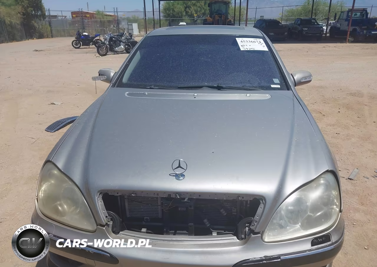2005 Mercedes-Benz S 55 Amg VIN:WDBNG74J45A456158 - 10