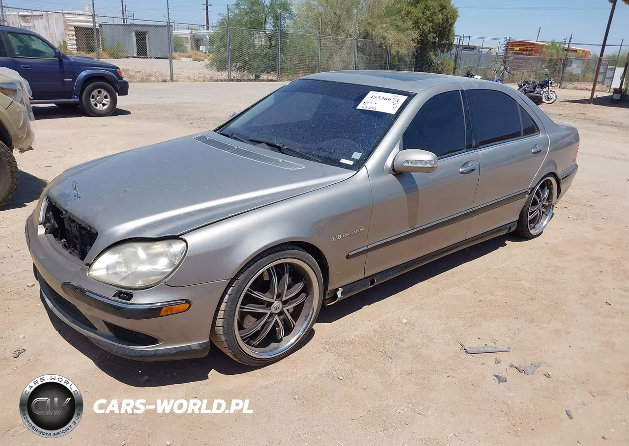 2005 Mercedes-Benz S 55 Amg VIN:WDBNG74J45A456158 - 2
