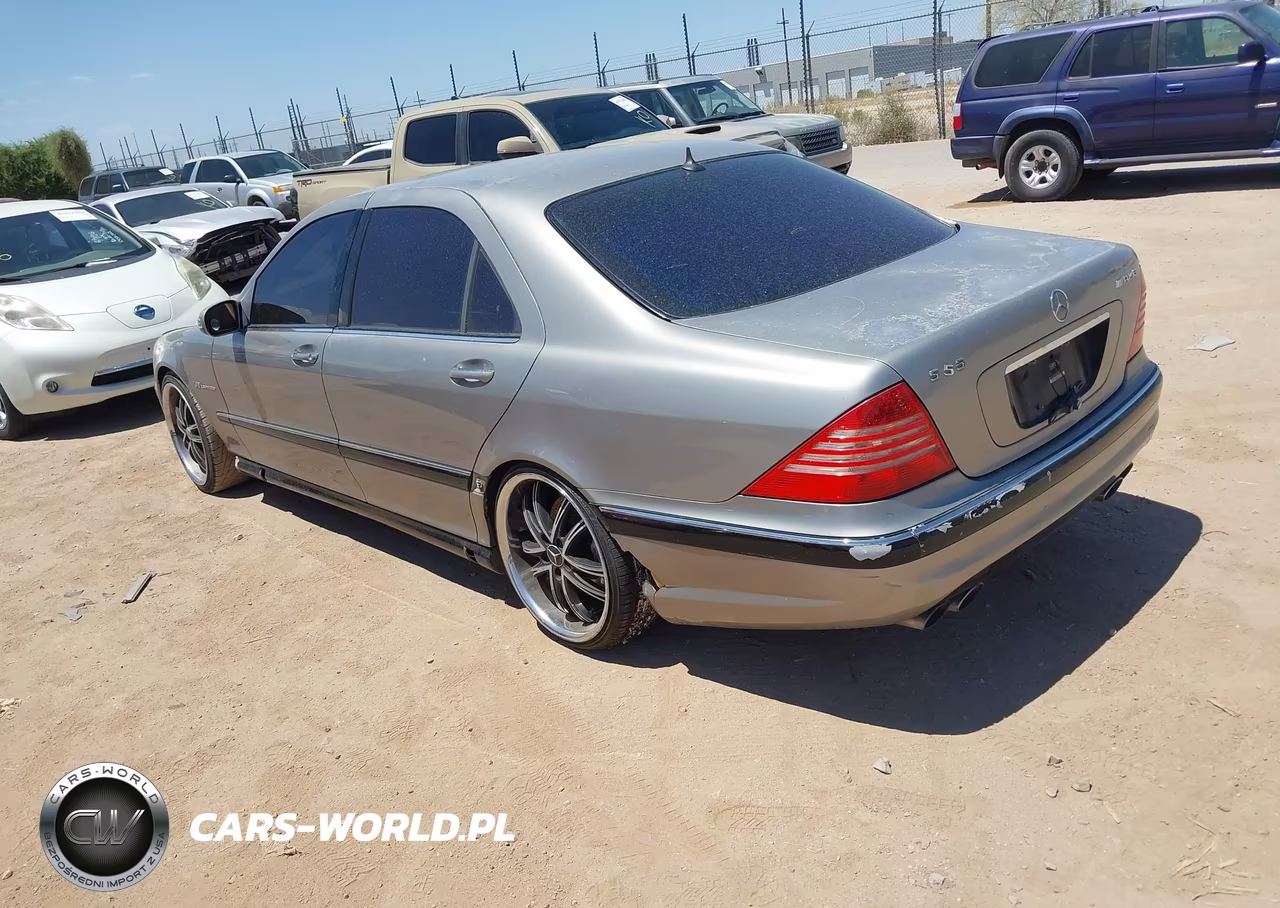 2005 Mercedes-Benz S 55 Amg VIN:WDBNG74J45A456158 - 3