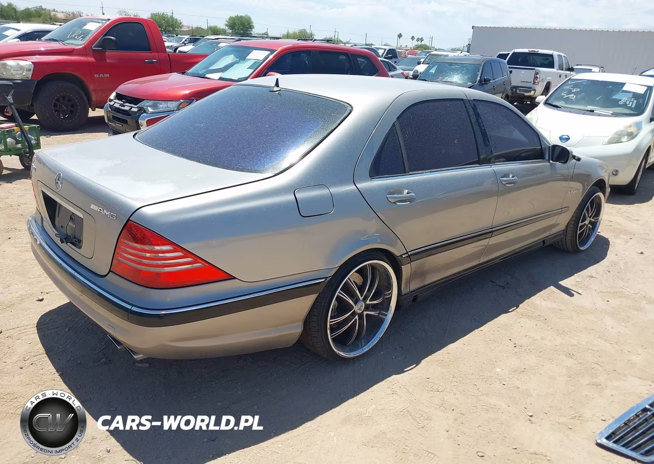 2005 Mercedes-Benz S 55 Amg VIN:WDBNG74J45A456158 - 4