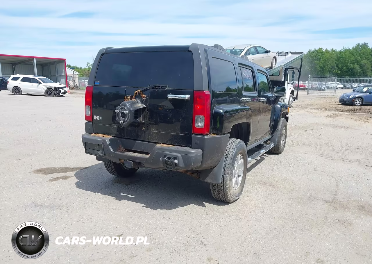 2009 Hummer H3 Suv VIN:5GTEN13E998150071 - 4