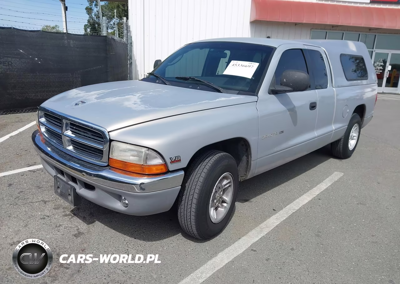 2000 DODGE DAKOTA SLT-SPORT VIN:1B7GL22N7YS796224 - 2