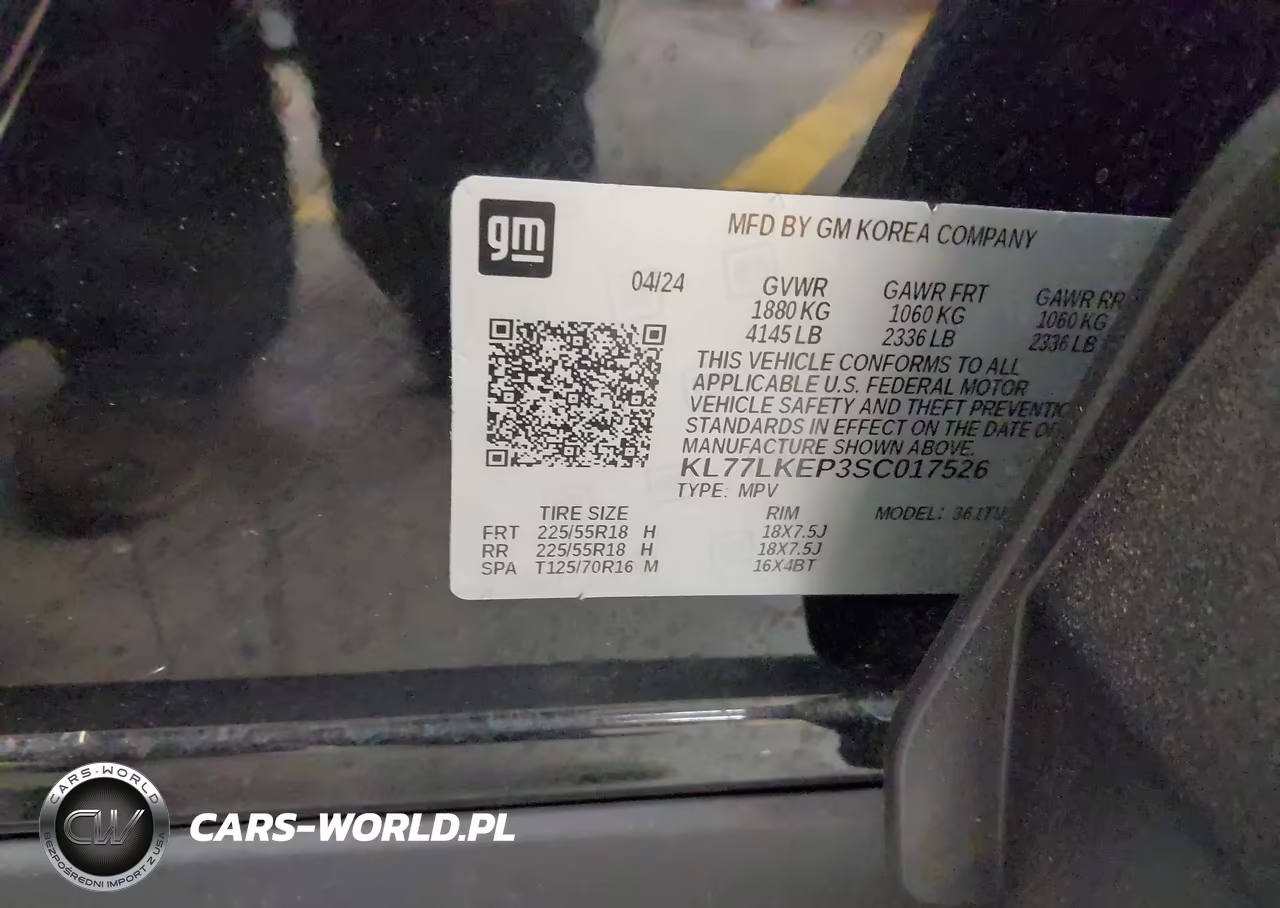 2025 Chevrolet Trax Fwd Activ VIN:KL77LKEP3SC017526 - 9