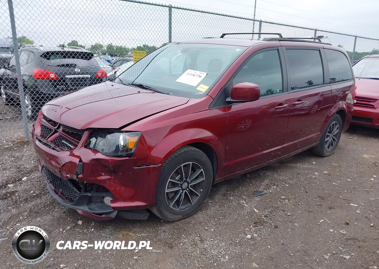 2018 Dodge Grand Caravan Gt VIN:2C4RDGEG2JR336914 - 2