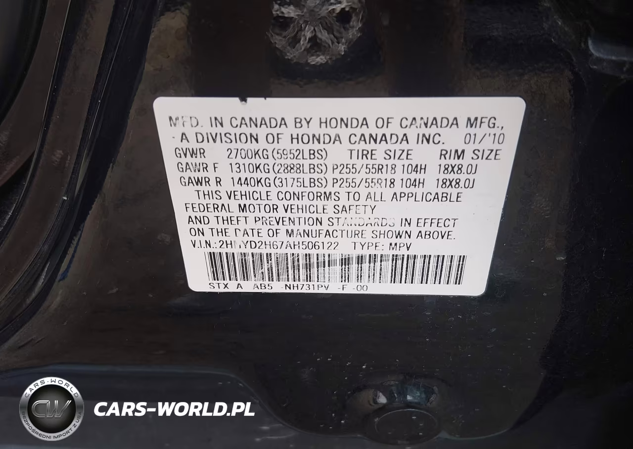 2010 Acura Mdx Technology Package VIN:2HNYD2H67AH506122 - 9