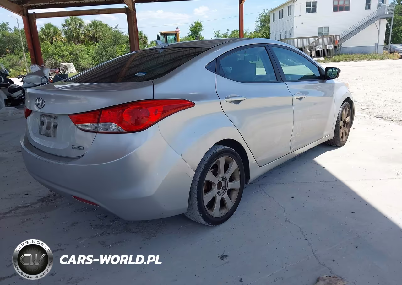 2012 Hyundai Elantra Limited (Ulsan Plant) VIN:KMHDH4AE4CU313931 - 4
