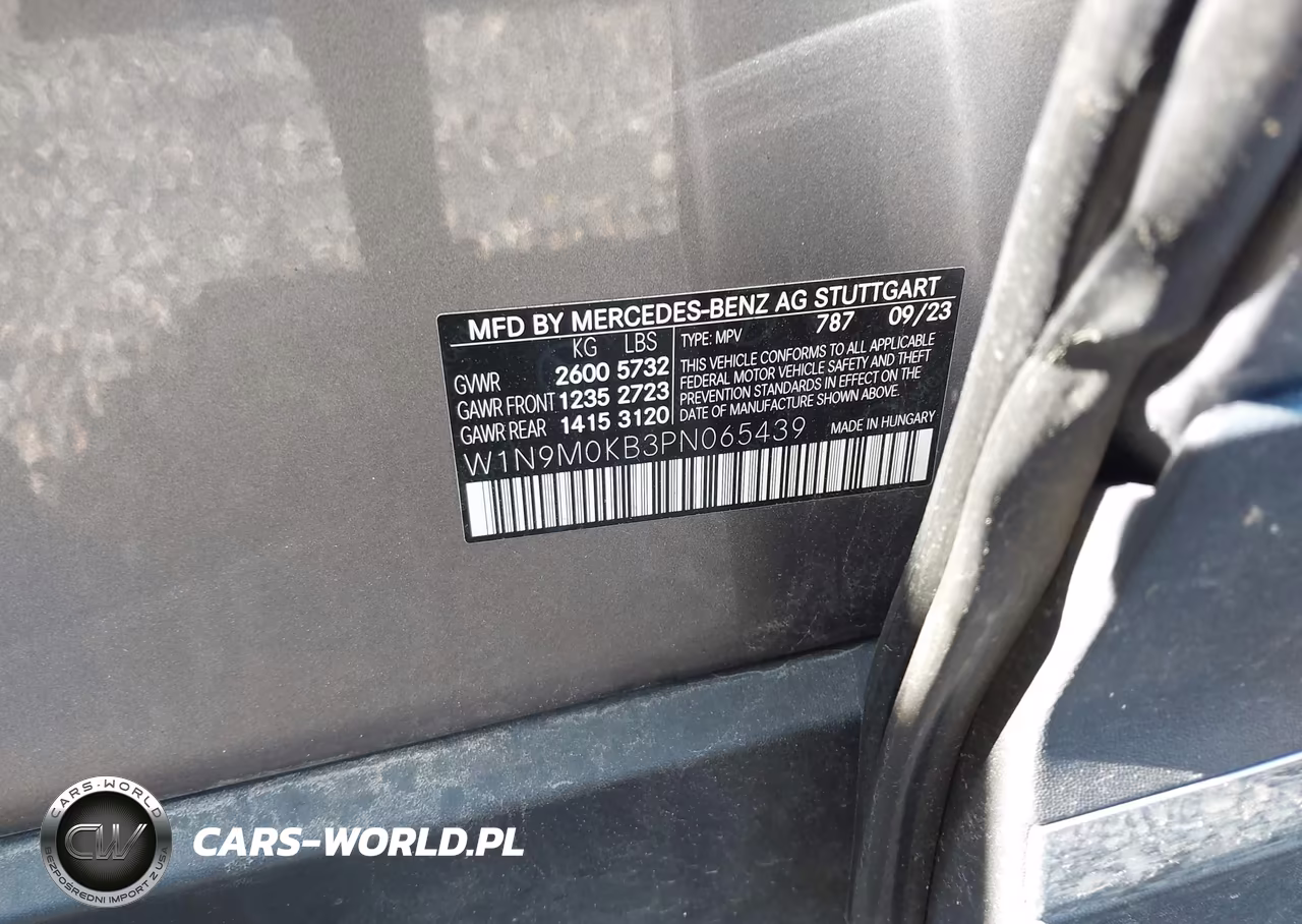 2023 Mercedes-Benz Eqb 300 Suv 4Matic VIN:W1N9M0KB3PN065439 - 9