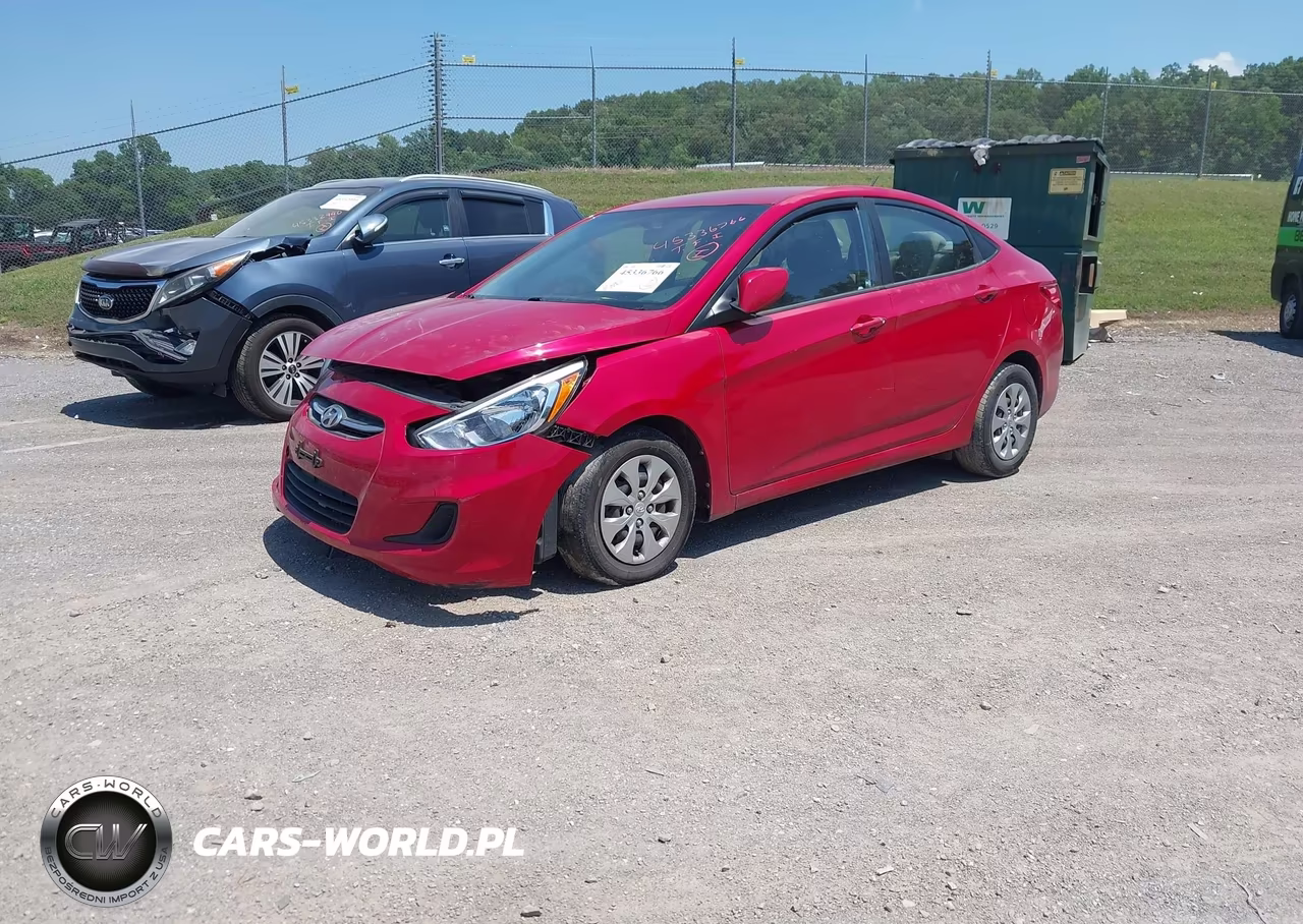 2017 Hyundai Accent Se VIN:KMHCT4AE3HU337218 - 2