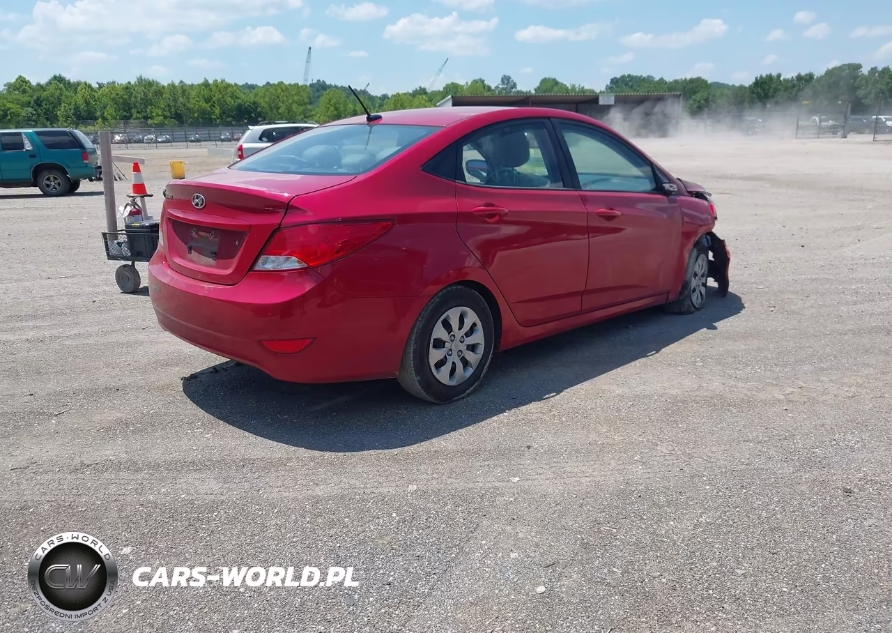 2017 Hyundai Accent Se VIN:KMHCT4AE3HU337218 - 4