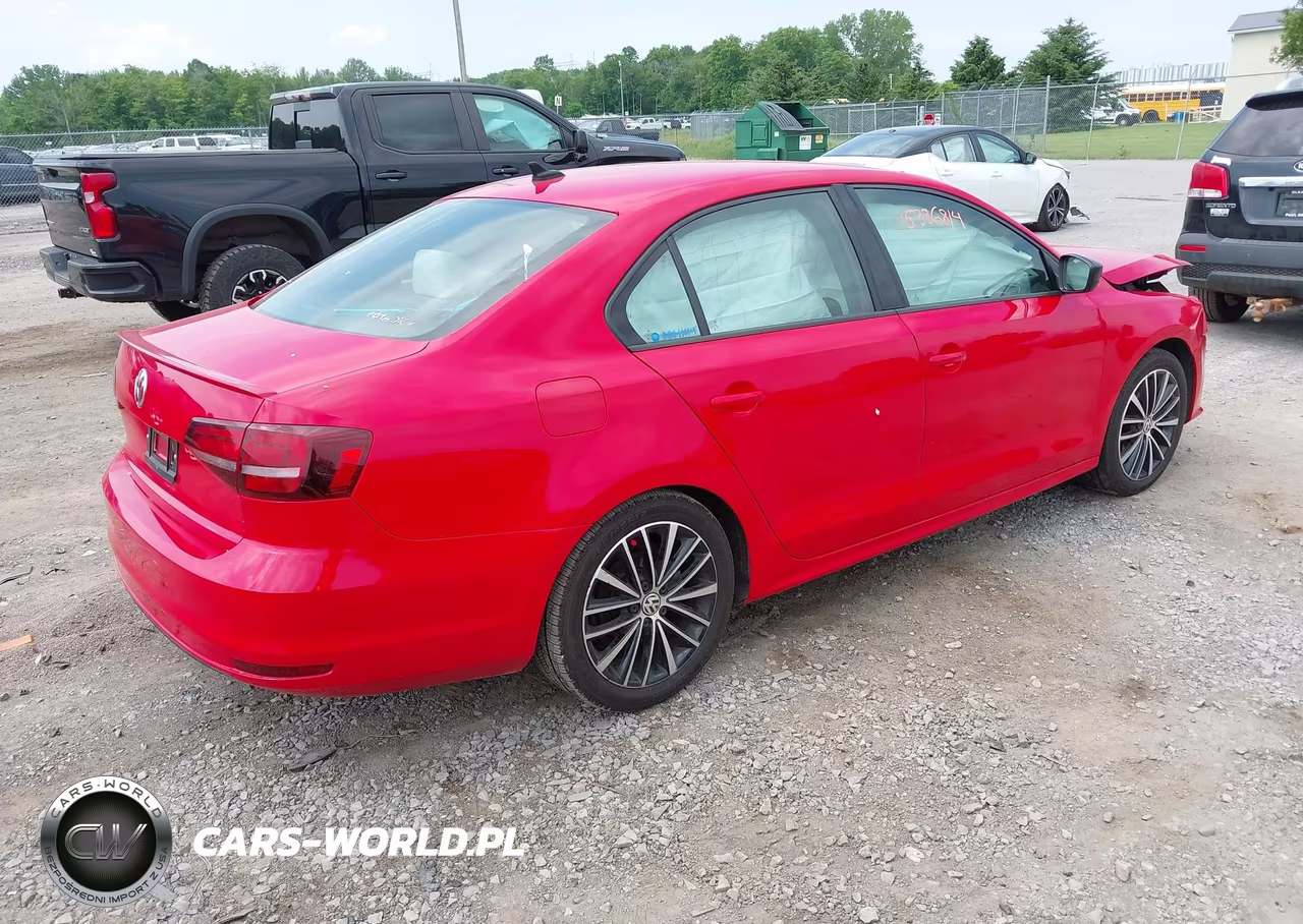 2017 Volkswagen Jetta 1.8T Sport VIN:3VWD17AJ9HM394408 - 4
