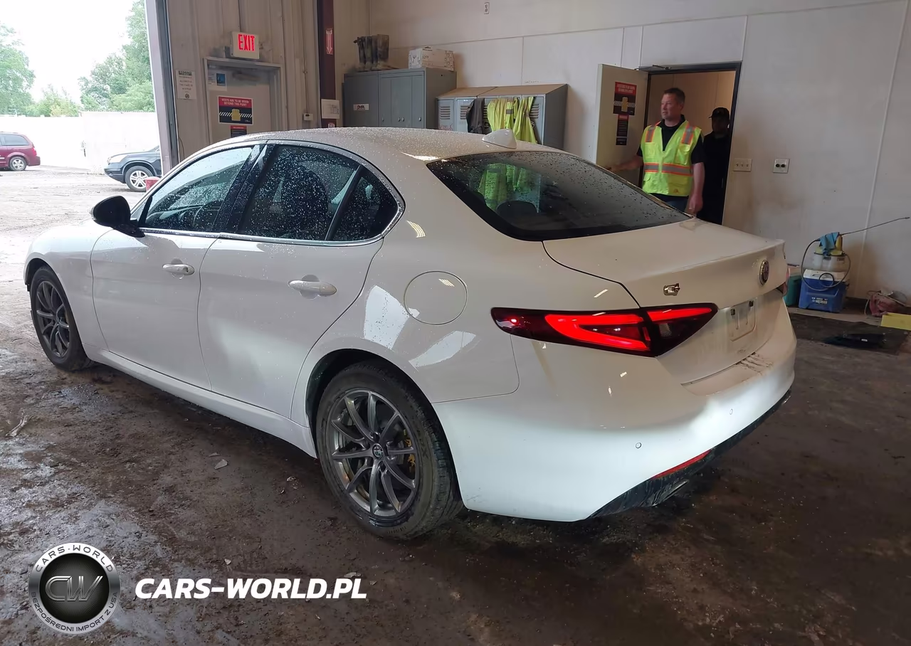 2017 Alfa Romeo Giulia Awd VIN:ZARFAEDN6H7539046 - 3