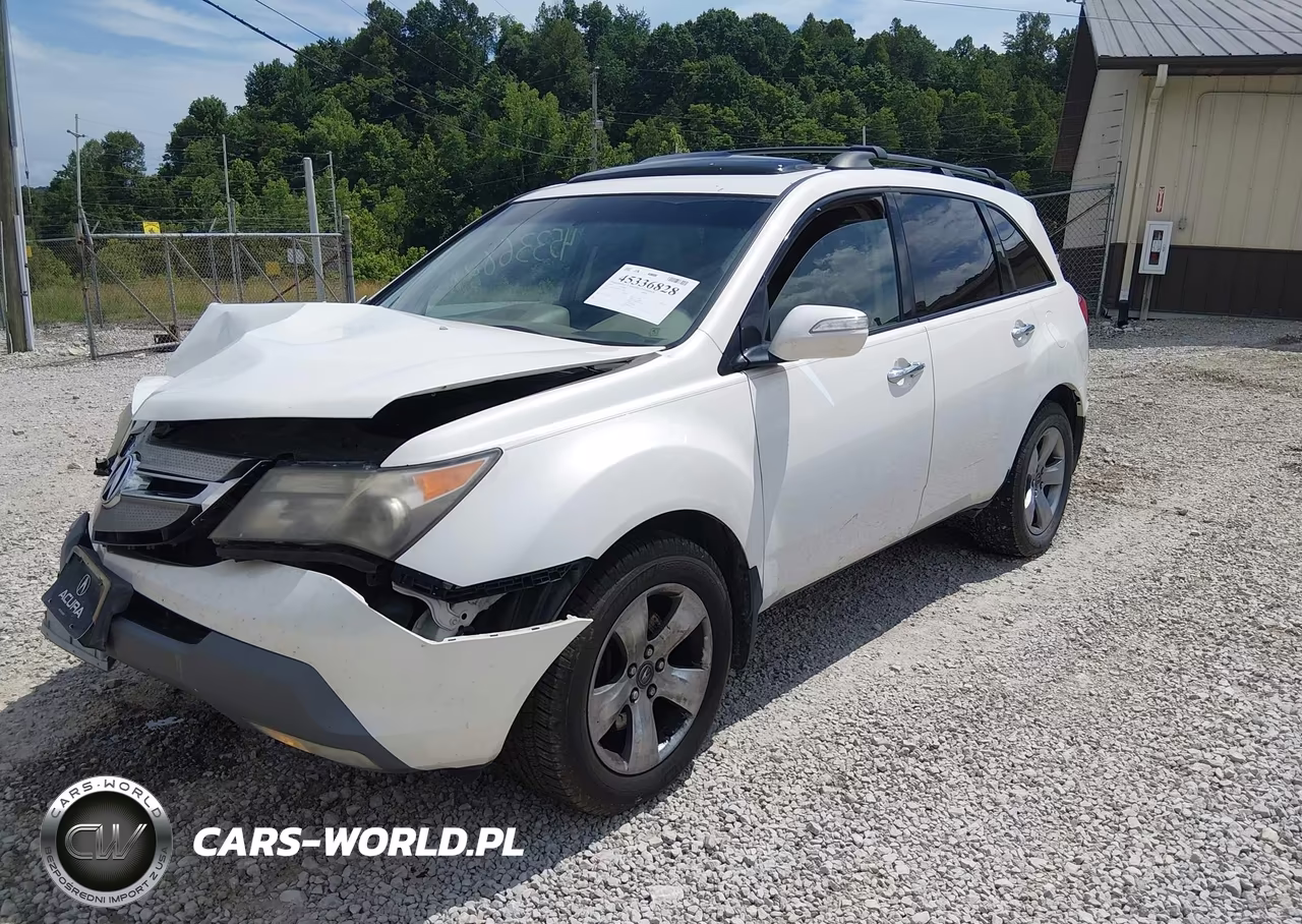 2007 Acura Mdx Sport Package VIN:2HNYD28877H523044 - 2