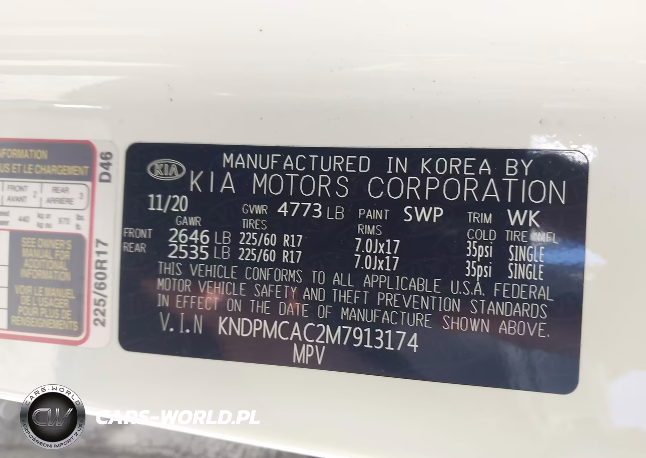 2021 Kia Sportage Lx VIN:KNDPMCAC2M7913174 - 9
