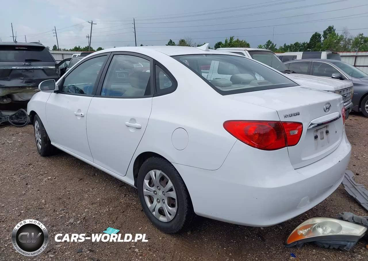 2010 Hyundai Elantra Gls VIN:KMHDU4AD8AU852519 - 3