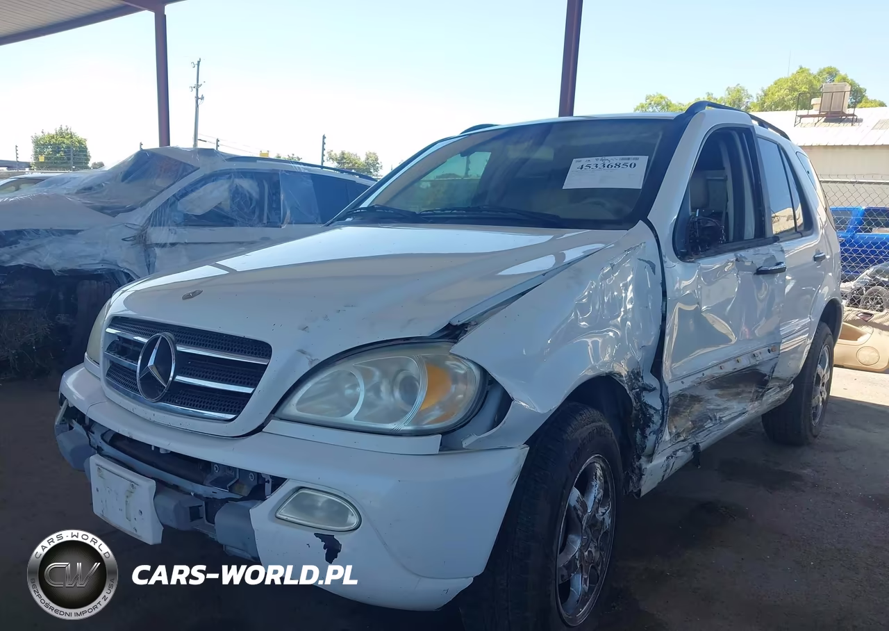 2002 Mercedes-Benz Ml 500 VIN:4JGAB75EX2A302271 - 2