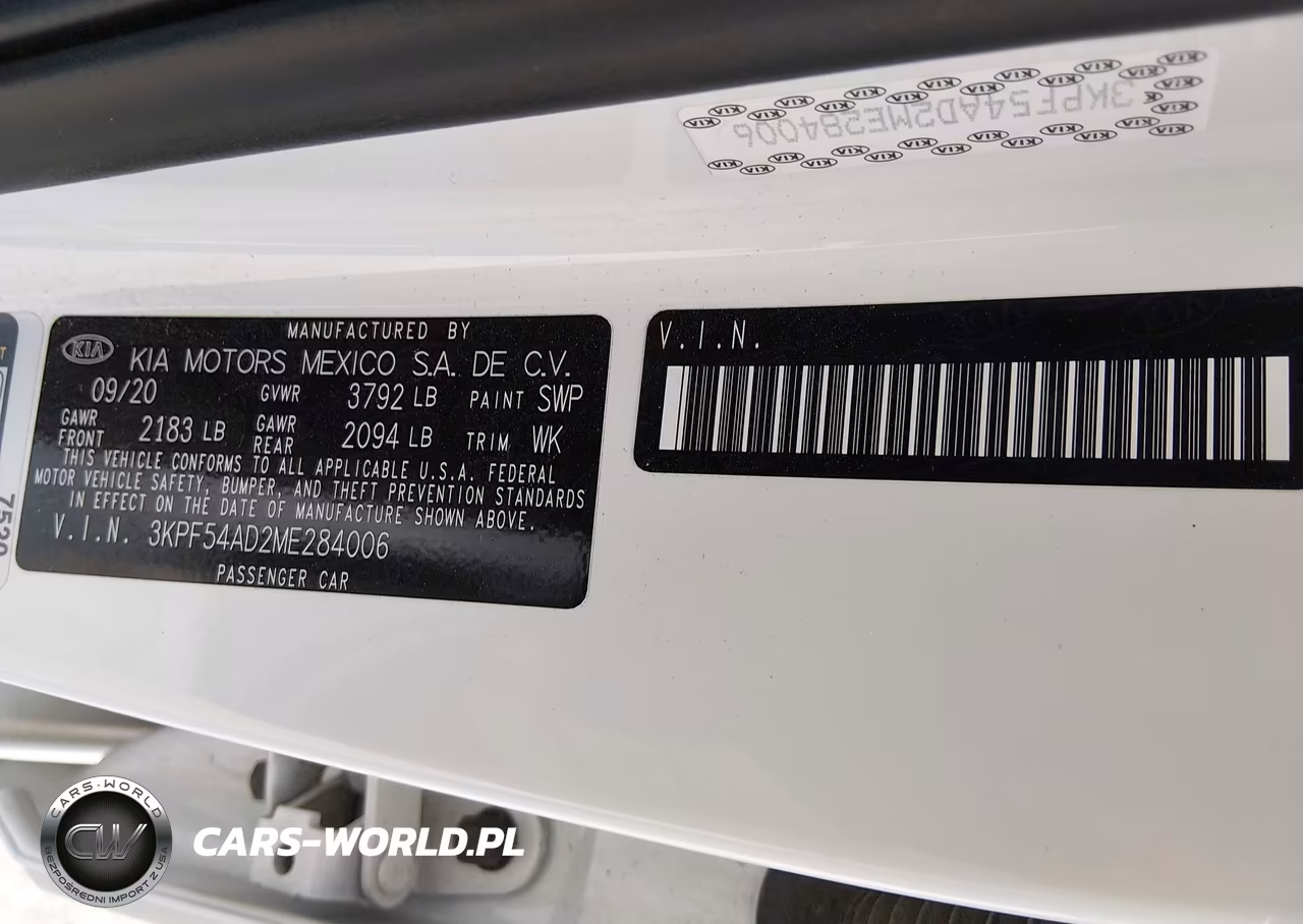 2021 Kia Forte Ex VIN:3KPF54AD2ME284006 - 9