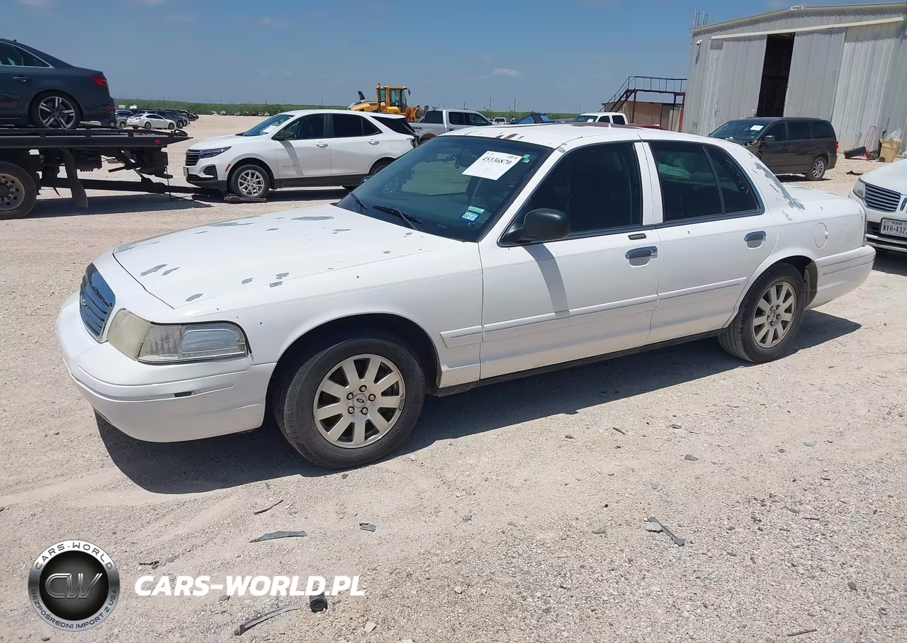 2008 Ford Crown Victoria Lx VIN:2FAFP74V98X127482 - 2