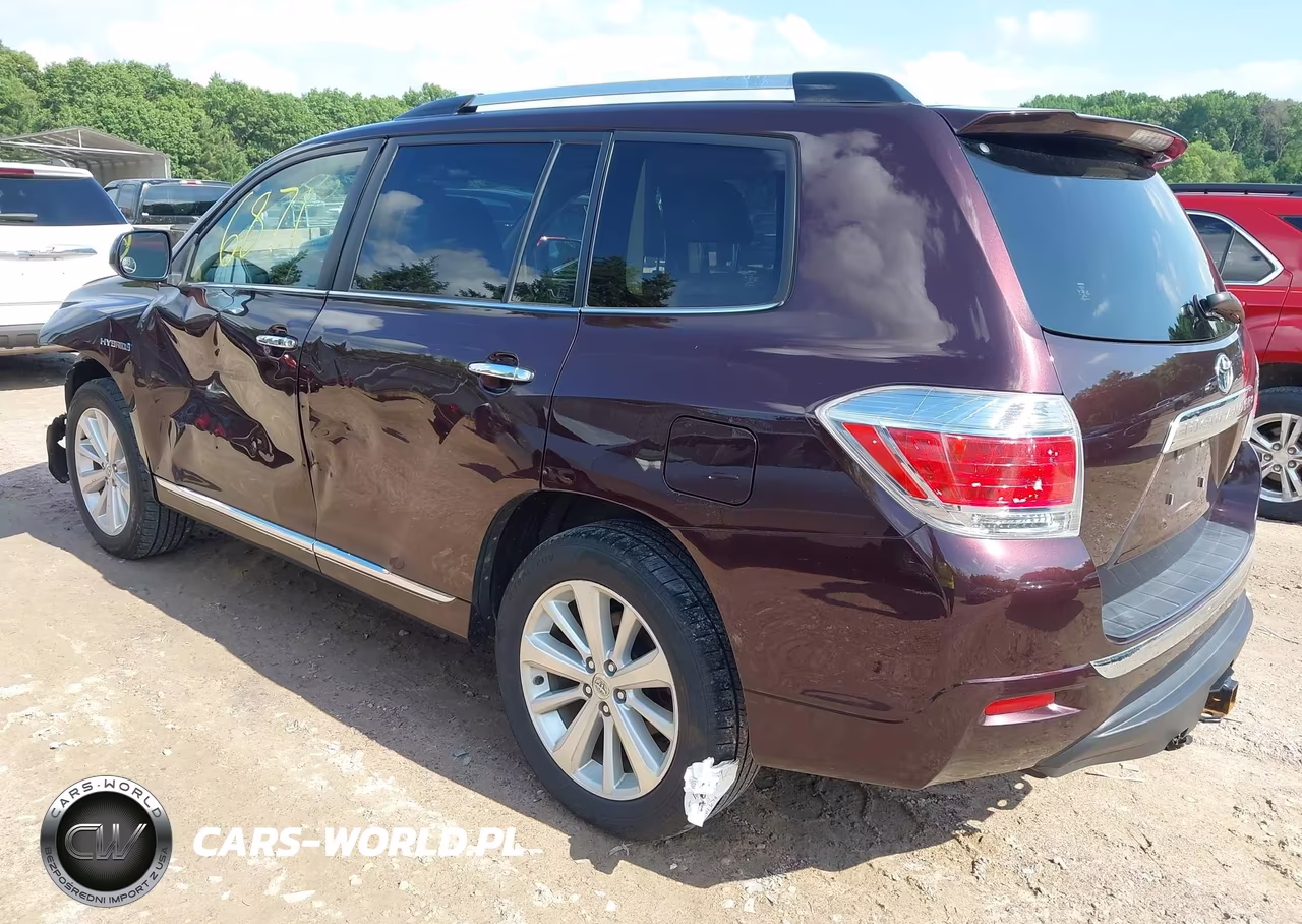 2012 Toyota Highlander Hybrid Limited V6 VIN:JTEDC3EH4C2009264 - 3