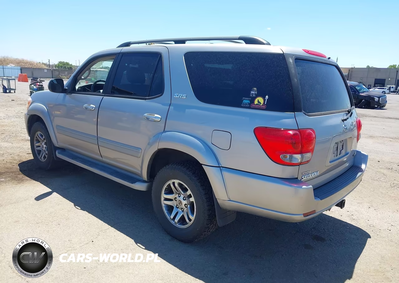 2006 Toyota Sequoia Sr5 V8 VIN:5TDZT34AX6S272886 - 3