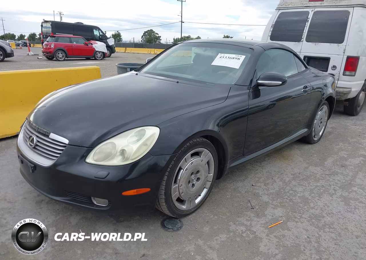 2002 Lexus Sc 430 VIN:JTHFN48Y720025394 - 2