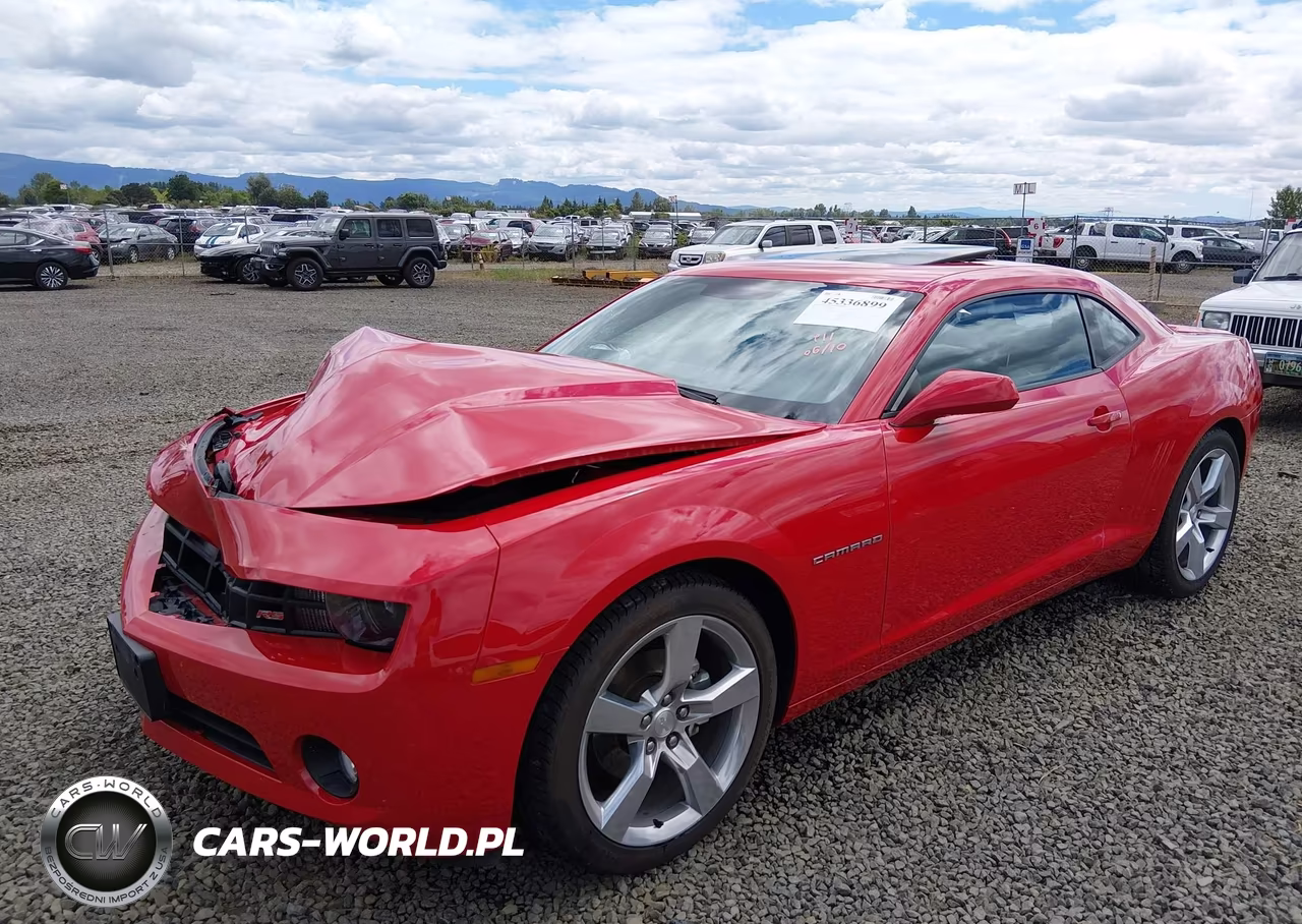 2013 Chevrolet Camaro 2Lt VIN:2G1FC1E39D9221191 - 2